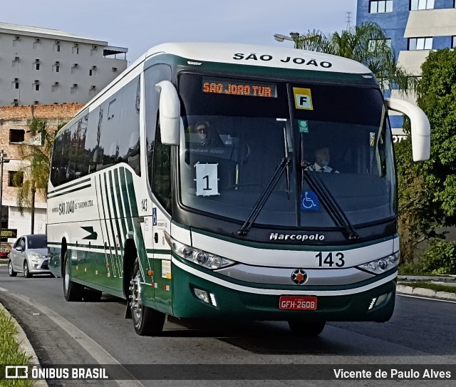Sajotur - São João Turismo Jundiaí 143 na cidade de Aparecida, São Paulo, Brasil, por Vicente de Paulo Alves. Número da foto: #12791015.
