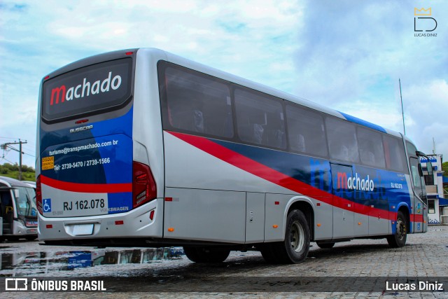 Transportes Machado RJ 162.078 na cidade de Magé, Rio de Janeiro, Brasil, por Lucas Diniz. Número da foto: #12791596.