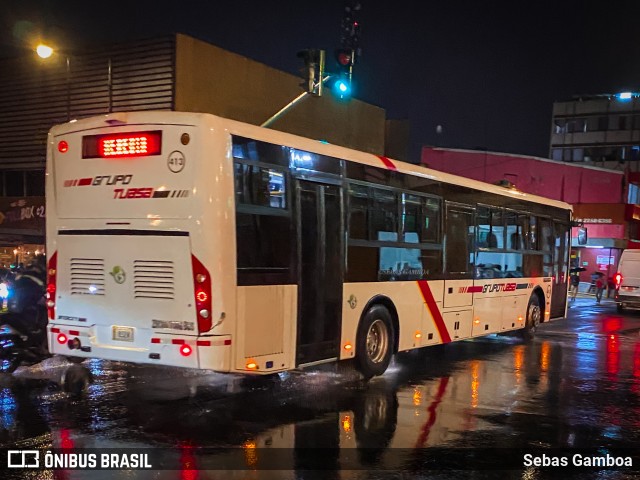 TUASA - Transportes Unidos Alajuelenses 413 na cidade de San José, San José, Costa Rica, por Sebas Gamboa. Número da foto: #12792597.