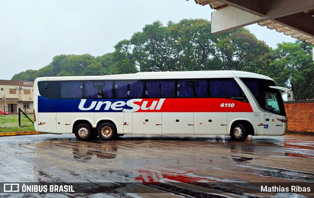 Unesul de Transportes 4110 na cidade de Santo Ângelo, Rio Grande do Sul, Brasil, por Mathias Ribas. Número da foto: #12792205.