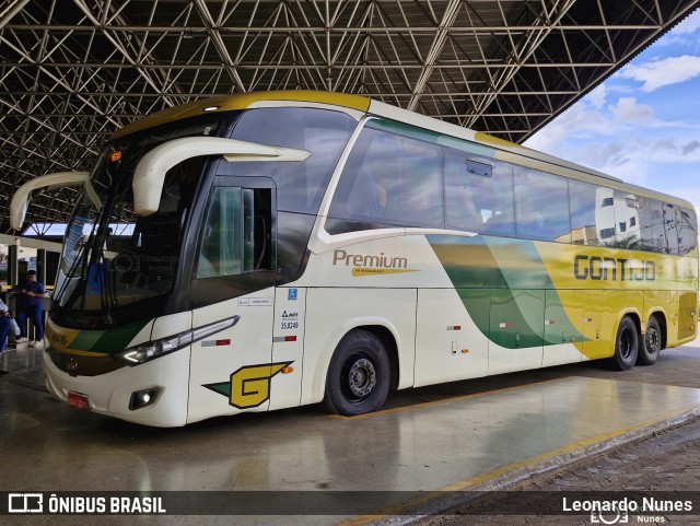 Empresa Gontijo de Transportes 19435 na cidade de Patos de Minas, Minas Gerais, Brasil, por Leonardo Nunes. Número da foto: #12791450.
