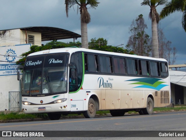 Viação Pains 3900 na cidade de Arcos, Minas Gerais, Brasil, por Gabriel Leal. Número da foto: #12792511.
