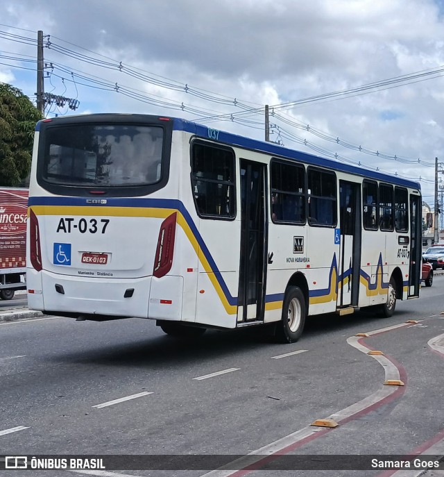 Empresa de Transportes Nova Marambaia AT-037 na cidade de Belém, Pará, Brasil, por Samara Goes. Número da foto: #12791547.