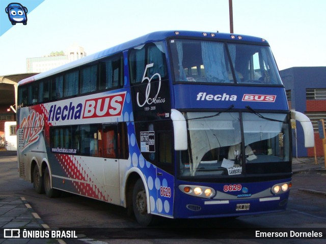 Flecha Bus 8629 na cidade de Porto Alegre, Rio Grande do Sul, Brasil, por Emerson Dorneles. Número da foto: #12791341.