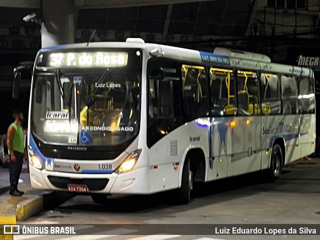 Icaraí Auto Transportes 1.028 na cidade de São Gonçalo, Rio de Janeiro, Brasil, por Luiz Eduardo Lopes da Silva. Número da foto: #12792347.