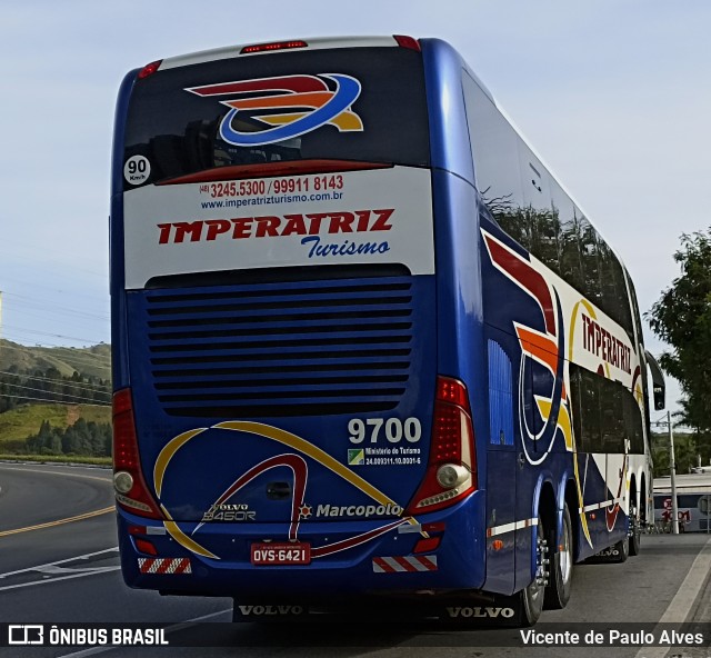 Imperatriz Turismo 9700 na cidade de Aparecida, São Paulo, Brasil, por Vicente de Paulo Alves. Número da foto: #12791018.