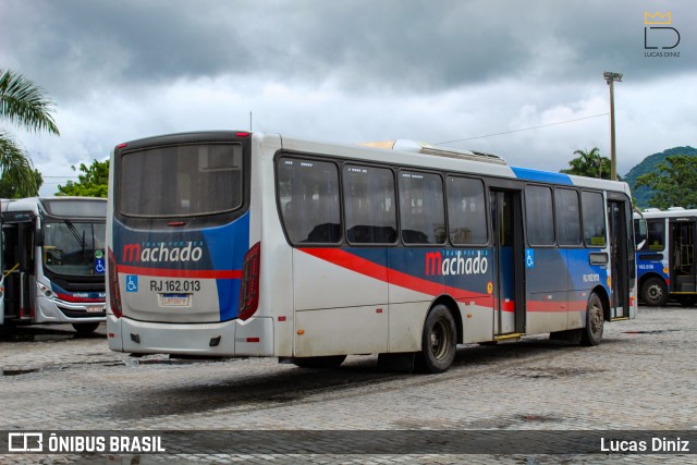 Transportes Machado RJ 162.013 na cidade de Magé, Rio de Janeiro, Brasil, por Lucas Diniz. Número da foto: #12791204.