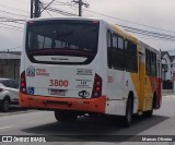 Viação Piracicabana Praia Grande 3800 na cidade de Praia Grande, São Paulo, Brasil, por Marcos Oliveira. Número da foto: #:id.