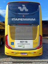 Viação Nova Itapemirim 40116 na cidade de Campos dos Goytacazes, Rio de Janeiro, Brasil, por Abner Meireles Wernersbach. Número da foto: #:id.