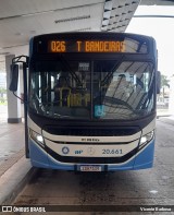 HP Transportes Coletivos 20.661 na cidade de Goiânia, Goiás, Brasil, por Vicente Barbosa. Número da foto: #:id.