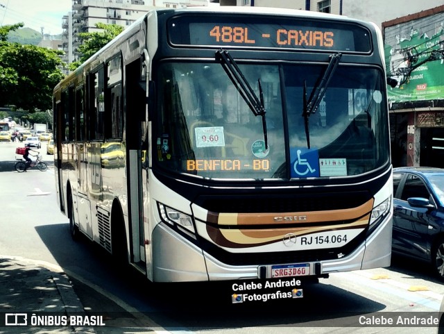 Transportes Fabio's RJ 154.064 na cidade de Rio de Janeiro, Rio de Janeiro, Brasil, por Calebe Andrade. Número da foto: #12795290.