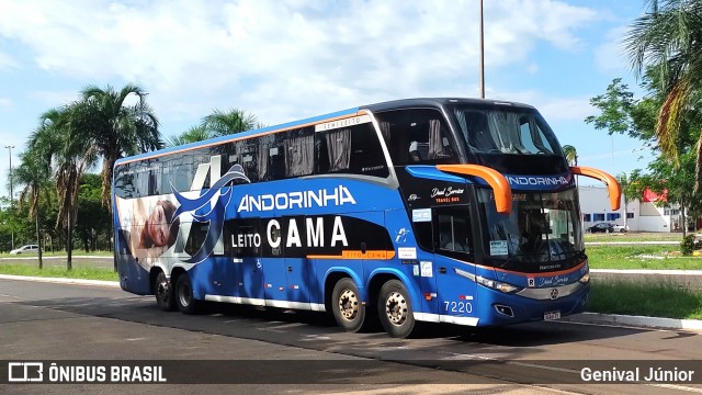 Empresa de Transportes Andorinha 7220 na cidade de Campo Grande, Mato Grosso do Sul, Brasil, por Genival Júnior. Número da foto: #12795319.