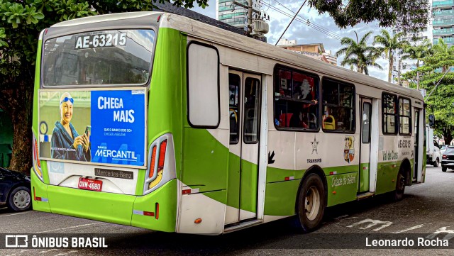 Transurb AE-63215 na cidade de Belém, Pará, Brasil, por Leonardo Rocha. Número da foto: #12795322.