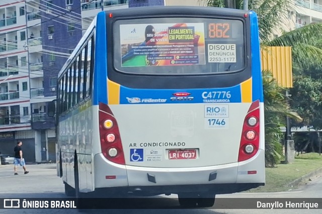 Viação Redentor C47776 na cidade de Rio de Janeiro, Rio de Janeiro, Brasil, por Danyllo Henrique. Número da foto: #12793721.