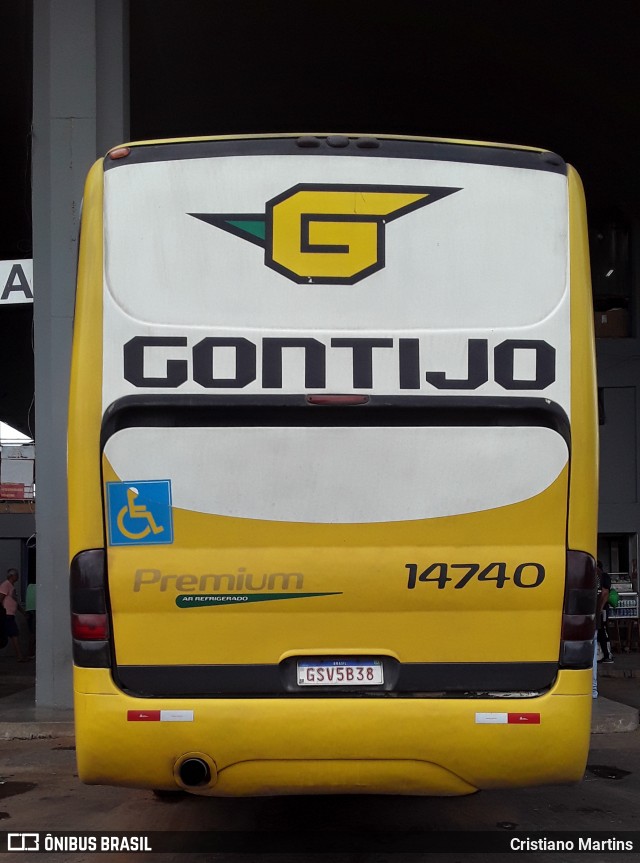 Empresa Gontijo de Transportes 14740 na cidade de Montes Claros, Minas Gerais, Brasil, por Cristiano Martins. Número da foto: #12793457.