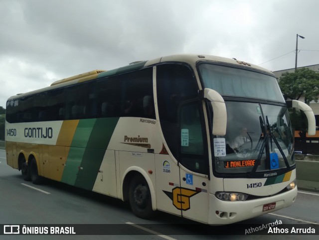 Empresa Gontijo de Transportes 14150 na cidade de Belo Horizonte, Minas Gerais, Brasil, por Athos Arruda. Número da foto: #12795729.