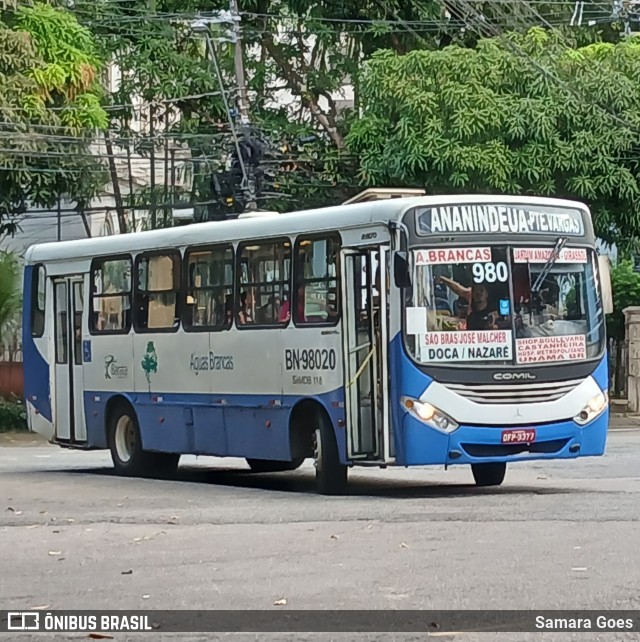 Transportes Barata BN-98020 na cidade de Belém, Pará, Brasil, por Samara Goes. Número da foto: #12794736.