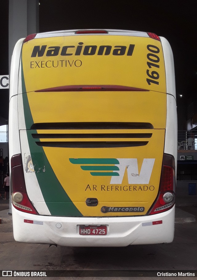 Viação Nacional 16100 na cidade de Montes Claros, Minas Gerais, Brasil, por Cristiano Martins. Número da foto: #12793456.