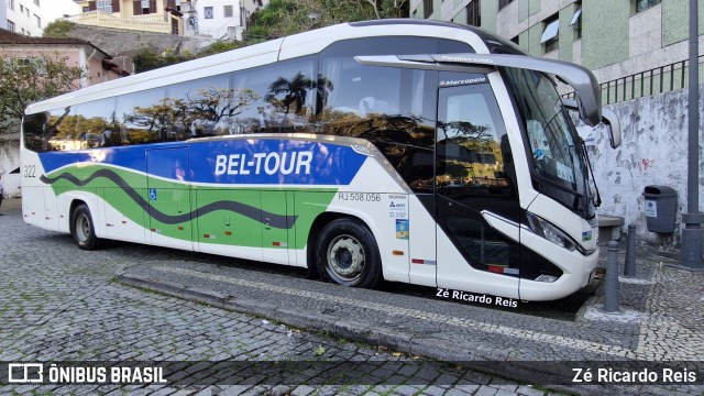Bel-Tour Transportes e Turismo RJ 508.056 na cidade de Petrópolis, Rio de Janeiro, Brasil, por Zé Ricardo Reis. Número da foto: #12793740.