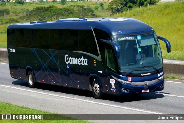 Viação Cometa 719585 na cidade de Canas, São Paulo, Brasil, por João Felipe. Número da foto: #12794917.