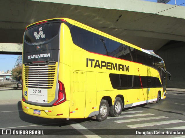 Viação Nova Itapemirim 50146 na cidade de Belo Horizonte, Minas Gerais, Brasil, por Douglas Célio Brandao. Número da foto: #12794706.