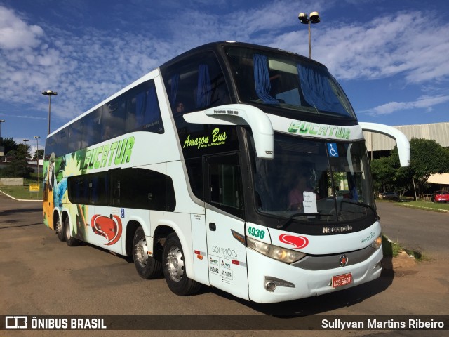 Eucatur - Empresa União Cascavel de Transportes e Turismo 4930 na cidade de Anápolis, Goiás, Brasil, por Sullyvan Martins Ribeiro. Número da foto: #12795402.