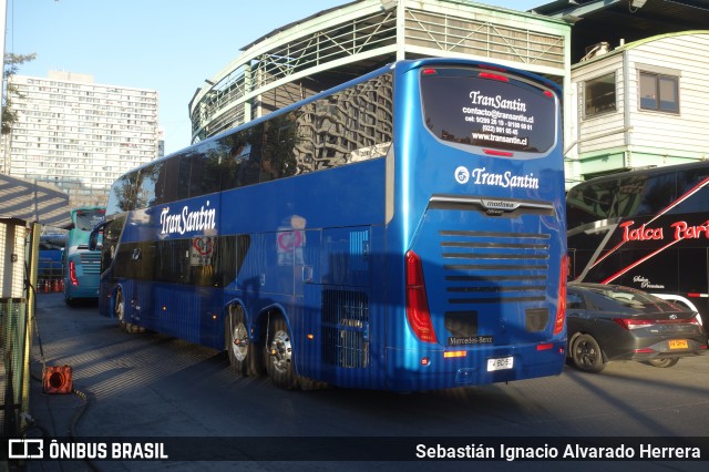 TranSantin TWBC51 na cidade de Estación Central, Santiago, Metropolitana de Santiago, Chile, por Sebastián Ignacio Alvarado Herrera. Número da foto: #12795636.