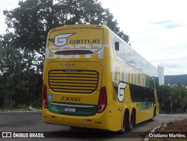 Empresa Gontijo de Transportes 23080 na cidade de Montes Claros, Minas Gerais, Brasil, por Cristiano Martins. Número da foto: #12793458.