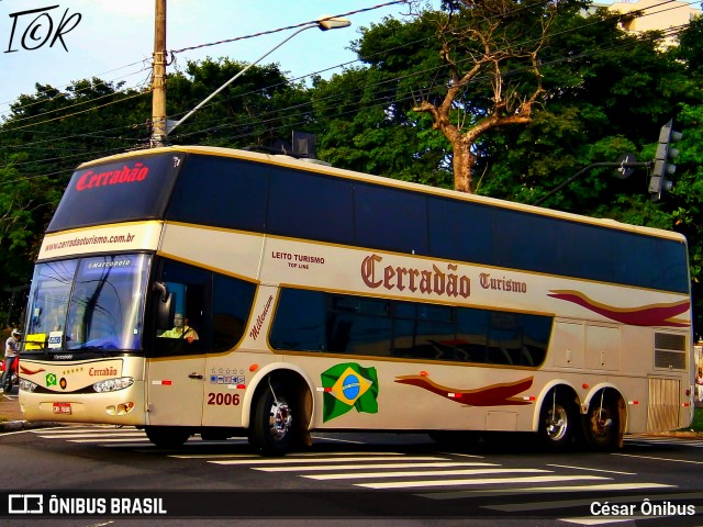 Cerradão Turismo 2006 na cidade de Belo Horizonte, Minas Gerais, Brasil, por César Ônibus. Número da foto: #12795621.