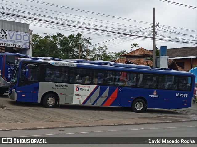Auto Viação Bragança Metropolitana > Viação Raposo Tavares 12.2536 na cidade de Vargem Grande Paulista, São Paulo, Brasil, por David Macedo Rocha. Número da foto: #12795082.