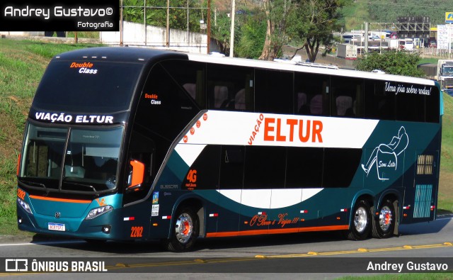 Viação Eltur > Eltur Turismo 2202 na cidade de Aparecida, São Paulo, Brasil, por Andrey Gustavo. Número da foto: #12795560.