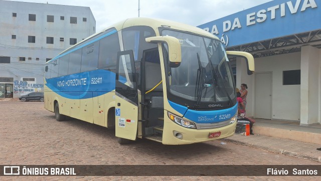 Viação Novo Horizonte 522411 na cidade de Barra da Estiva, Bahia, Brasil, por Flávio  Santos. Número da foto: #12793437.