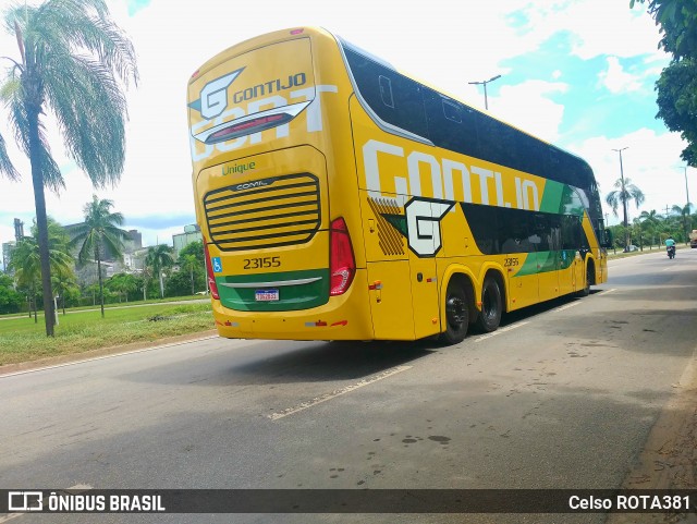 Empresa Gontijo de Transportes 23155 na cidade de Ipatinga, Minas Gerais, Brasil, por Celso ROTA381. Número da foto: #12794264.