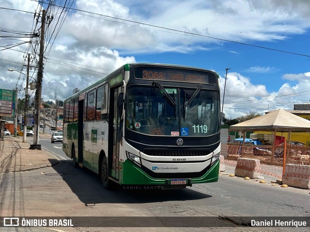 Viação Paraense Cuiabá Transportes 1119 na cidade de Cuiabá, Mato Grosso, Brasil, por Daniel Henrique. Número da foto: #12794116.