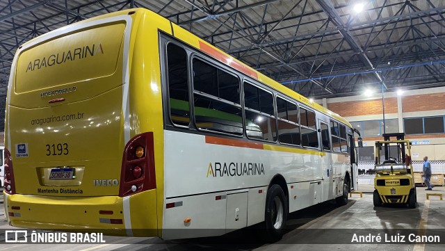 Viação Araguarina 3193 na cidade de Goiânia, Goiás, Brasil, por André Luiz Canon. Número da foto: #12795732.