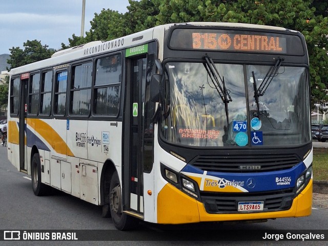 Auto Viação Três Amigos B44556 na cidade de Rio de Janeiro, Rio de Janeiro, Brasil, por Jorge Gonçalves. Número da foto: #12793454.