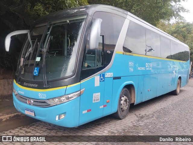 Expresso Recreio D12176 na cidade de Valença, Rio de Janeiro, Brasil, por Danilo  Ribeiro. Número da foto: #12793542.