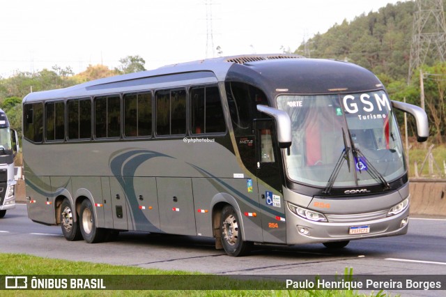 GSM Viagens 254 na cidade de Aparecida, São Paulo, Brasil, por Paulo Henrique Pereira Borges. Número da foto: #12793964.
