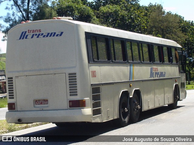 Viação Trans Acreana 1003 na cidade de Barra do Piraí, Rio de Janeiro, Brasil, por José Augusto de Souza Oliveira. Número da foto: #12794055.