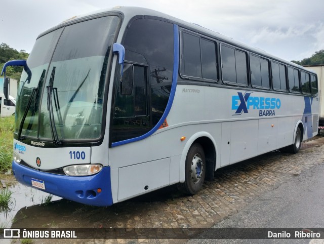 Expresso Barra Turismo 1100 na cidade de Barra do Piraí, Rio de Janeiro, Brasil, por Danilo  Ribeiro. Número da foto: #12794740.