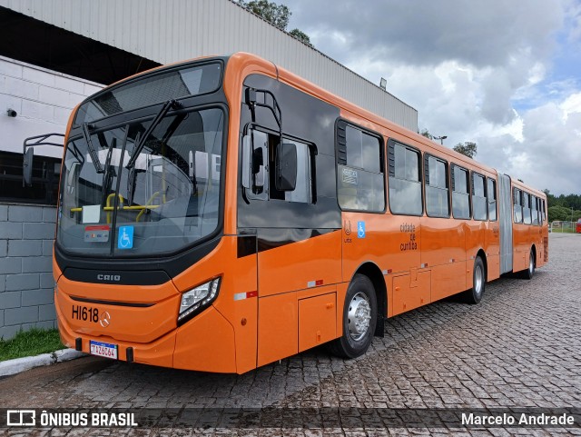 Auto Viação Redentor HI618 na cidade de Curitiba, Paraná, Brasil, por Marcelo Andrade. Número da foto: #12793784.