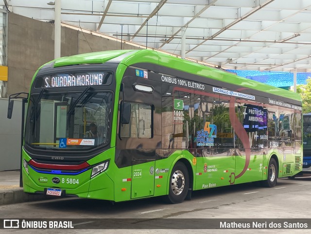 Auto Viação Transcap >> Auto Bless Transportes 8 5804 na cidade de São Paulo, São Paulo, Brasil, por Matheus Neri dos Santos. Número da foto: #12794998.