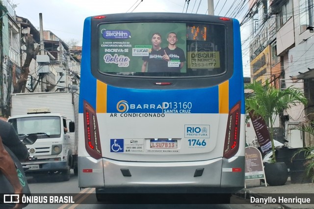 Transportes Barra D13160 na cidade de Rio de Janeiro, Rio de Janeiro, Brasil, por Danyllo Henrique. Número da foto: #12793732.