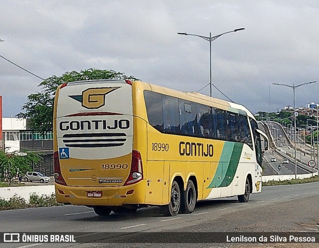 Empresa Gontijo de Transportes 18990 na cidade de Caruaru, Pernambuco, Brasil, por Lenilson da Silva Pessoa. Número da foto: #12794944.