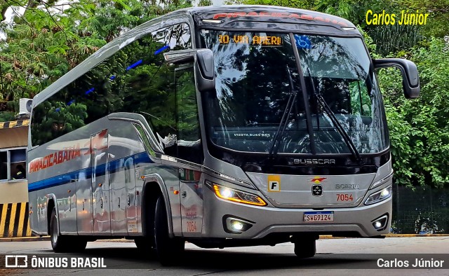 Viação Piracicabana 7054 na cidade de São Paulo, São Paulo, Brasil, por Carlos Júnior. Número da foto: #12795468.
