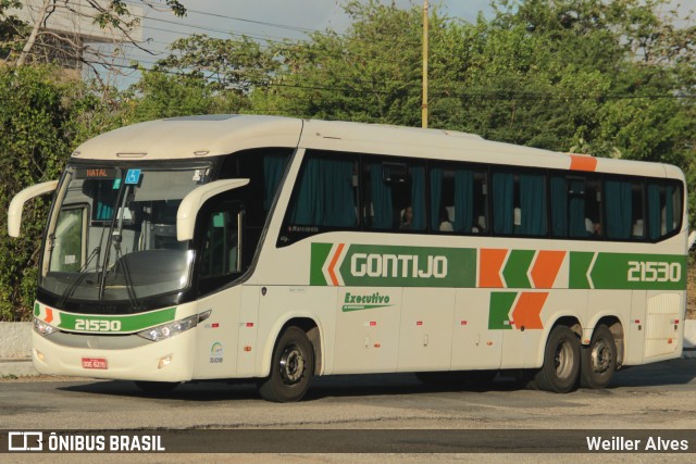 Empresa Gontijo de Transportes 21530 na cidade de Aracaju, Sergipe, Brasil, por Weiller Alves. Número da foto: #12794751.