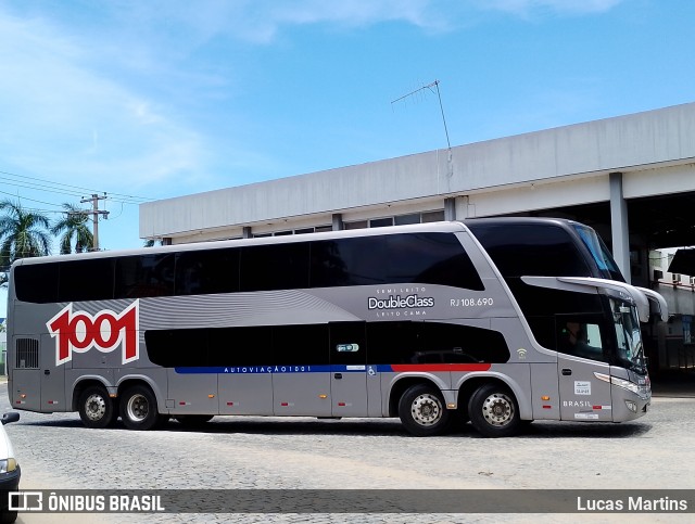 Auto Viação 1001 RJ 108.690 na cidade de Campos dos Goytacazes, Rio de Janeiro, Brasil, por Lucas Martins. Número da foto: #12794071.