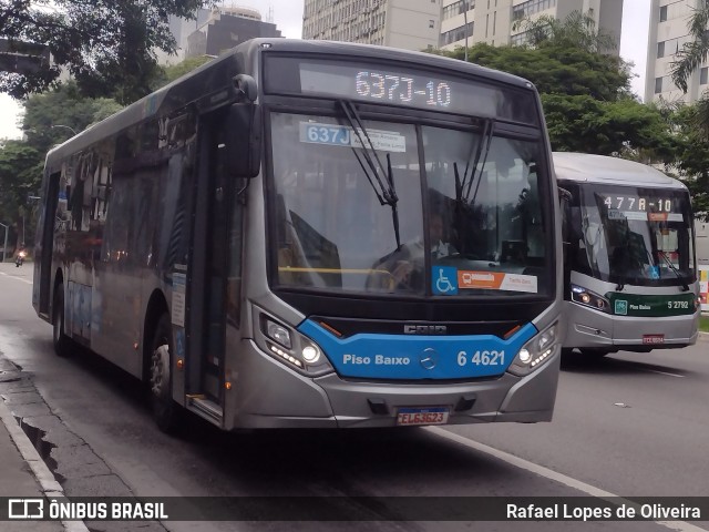 Viação Paratodos > São Jorge > Metropolitana São Paulo > Mobibrasil 6 4621 na cidade de São Paulo, São Paulo, Brasil, por Rafael Lopes de Oliveira. Número da foto: #12793681.