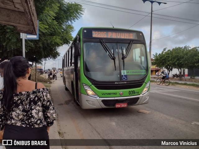 Via Metro - Auto Viação Metropolitana 0391714 na cidade de Maracanaú, Ceará, Brasil, por Marcos Vinícius. Número da foto: #12794640.