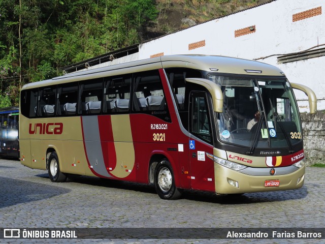 Transportes Única Petrópolis RJ 163.021 na cidade de Petrópolis, Rio de Janeiro, Brasil, por Alexsandro  Farias Barros. Número da foto: #12795736.